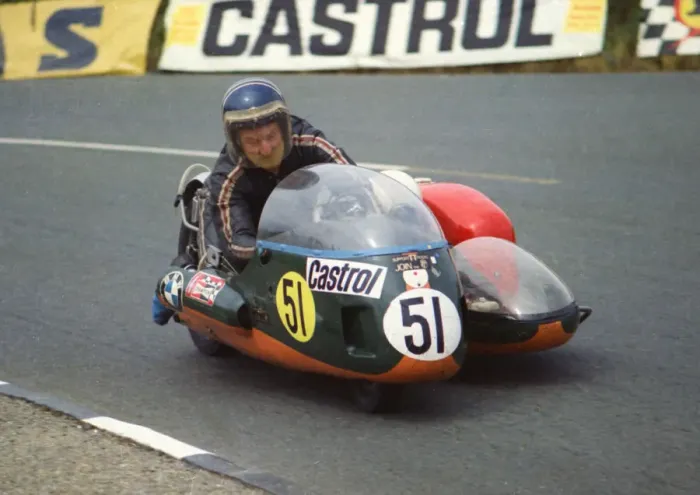 Framed Print : Jack Trustham & A Notman (BMW) 1974 750 Sidecar TT Framed Print : Jack Trustham & A Notman (BMW) 1974 750 Sidecar TT