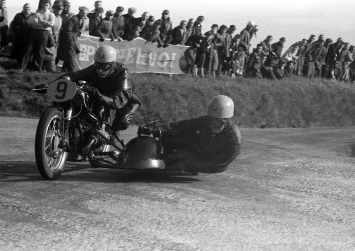 Framed Print : Jack Wijns & Jean Vervoot (BMW) 1956 Sidecar TT Framed Print : Jack Wijns & Jean Vervoot (BMW) 1956 Sidecar TT