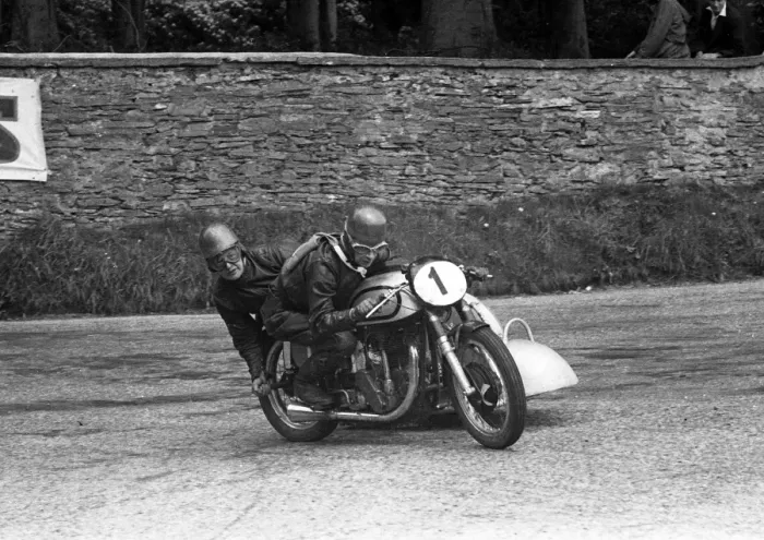 Framed Print : Jack Wijns & Jean Vervoot (Norton) 1954 Sidecar TT Framed Print : Jack Wijns & Jean Vervoot (Norton) 1954 Sidecar TT