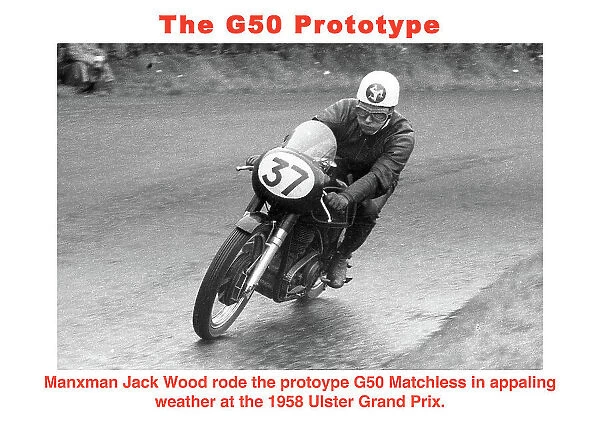 Jack Wood Matchless 1958 Senior Ulster Grand Prix