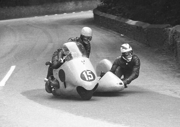 Jackie Beeton & Eddie Bulgin (BMW) 1960 Sidecar TT
