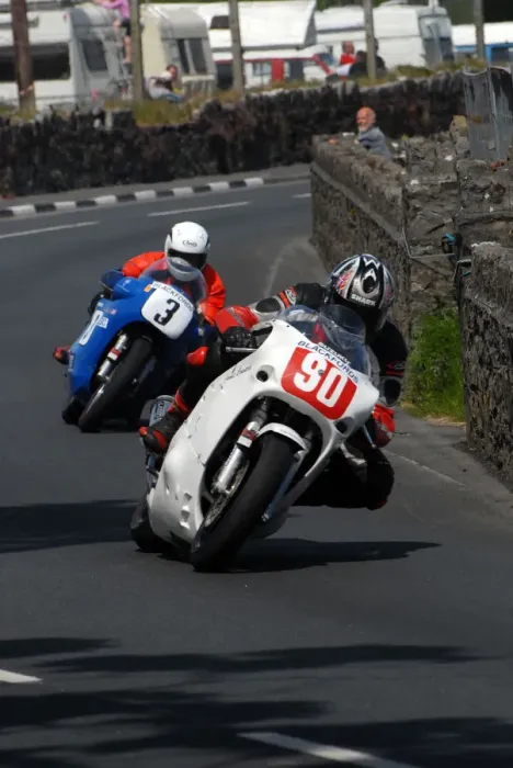 Framed Print : James Coward (Suzuki) and Paul Coward (NRE Weslake) 2010 Pre TT Classic Framed Print : James Coward (Suzuki) and Paul Coward (NRE Weslake) 2010 Pre TT Classic