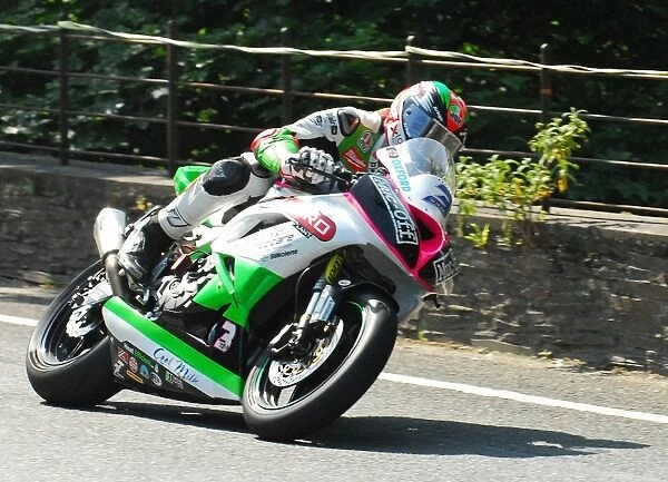 James Hillier (Kawasaki) 2016 Supersport 1 TT