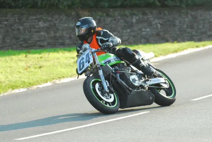 Framed Print : James McKay (Kawasaki) 2013 Formula One Classic TT