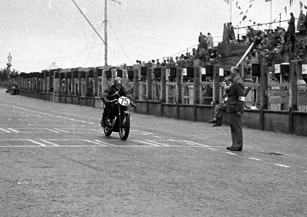 James Thomson (AJS) 1950 Junior Clubman TT
