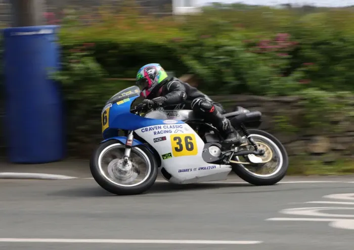 Framed Print : Jamie Coward (Craven Norton) 2022 Pre TT Classic Framed Print : Jamie Coward (Craven Norton) 2022 Pre TT Classic