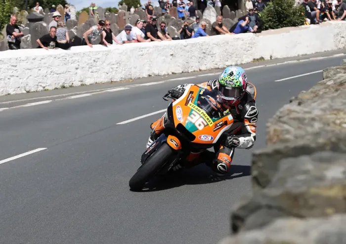 Framed Print : Jamie Coward (Kawasaki) 2022 Southern 100