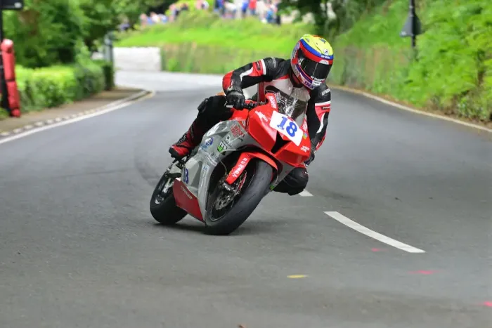 Framed Print : Jamie Hamilton (Honda) 2014 Supersport TT