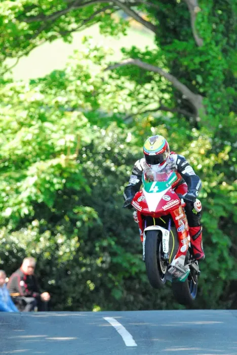 Framed Print : Jamie Hamilton (Kawasaki) 2013 Lightweight TT