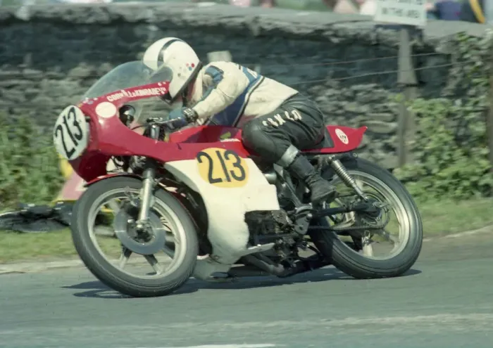 Framed Print : Jamie Watt (Honda) 1980 Southern 100
