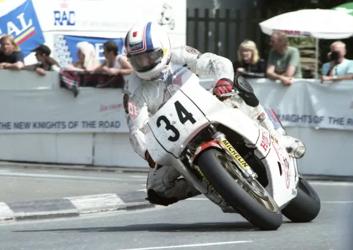 Framed Print : Jason Griffiths (Honda) 1992 Formula One TT Framed Print : Jason Griffiths (Honda) 1992 Formula One TT