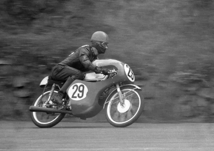 Framed Print : Jasper Smith (Honda) 1964 50cc TT Framed Print : Jasper Smith (Honda) 1964 50cc TT