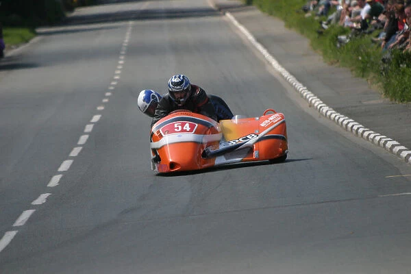 Jean-Claude Huet & Gerard Midouet (Honda) 2005 Sidecar TT