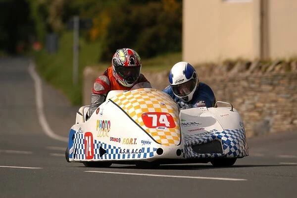 Jean Hergott & Gerald Midrouet (Founds Yamaha) 2004 Sidecar TT