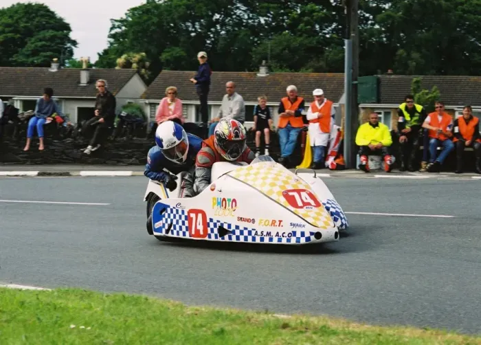 Framed Print : Jean Hergott & Gerald Midrouet (Founds Yamaha) 2004 Sidecar TT Framed Print : Jean Hergott & Gerald Midrouet (Founds Yamaha) 2004 Sidecar TT