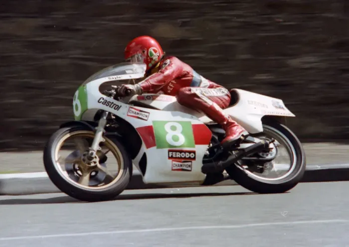 Framed Print : Jeff Sayle (Yamaha) 1979 Junior TT Framed Print : Jeff Sayle (Yamaha) 1979 Junior TT