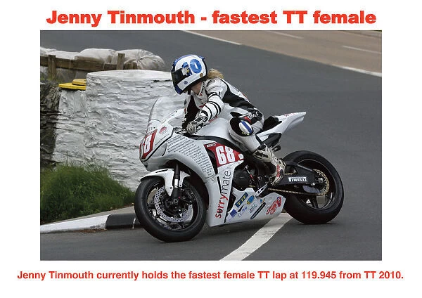 Jenny Tinmouth - fastest TT female