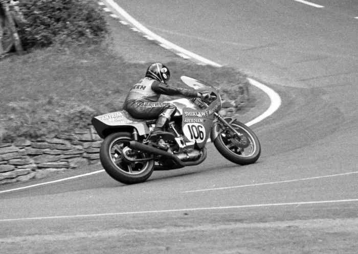 Framed Print : Jim Anderson (Ducati) 1981 Senior Manx Grand Prix Framed Print : Jim Anderson (Ducati) 1981 Senior Manx Grand Prix