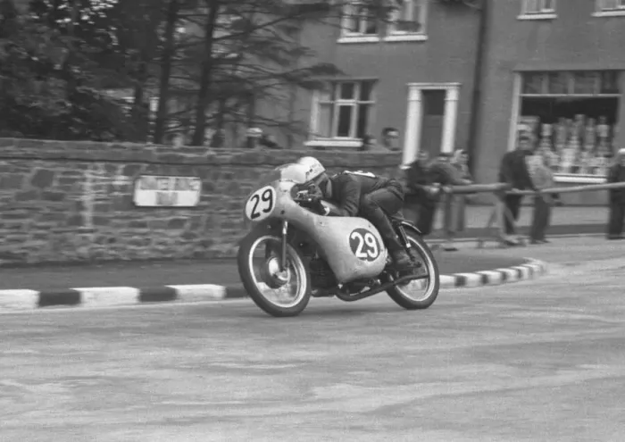 Framed Print : Jim Baughn (EMC) 1960 Ultra Lightweight TT Framed Print : Jim Baughn (EMC) 1960 Ultra Lightweight TT