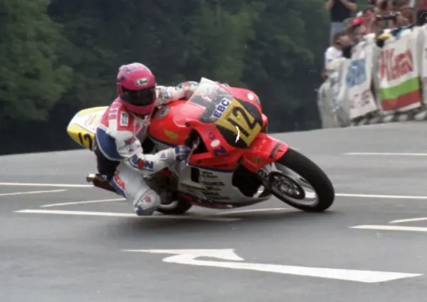 1993 Supersport 600 TT Print - Jim Moodie at Quarter Bridge. Art