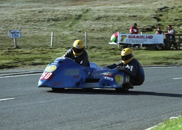 Jim Norbury & Norman Elcock (Jacobs chassis Lockyam) 1994 Sidecar TT