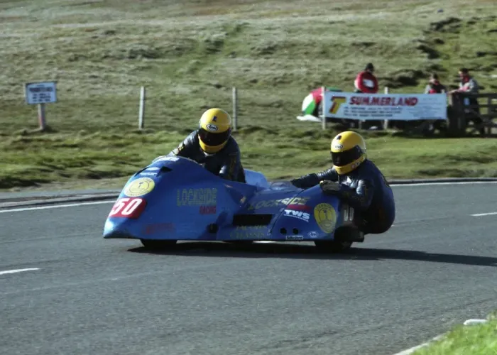 Framed Print : Jim Norbury & Norman Elcock (Jacobs chassis Lockyam) 1994 Sidecar TT Framed Print : Jim Norbury & Norman Elcock (Jacobs chassis Lockyam) 1994 Sidecar TT