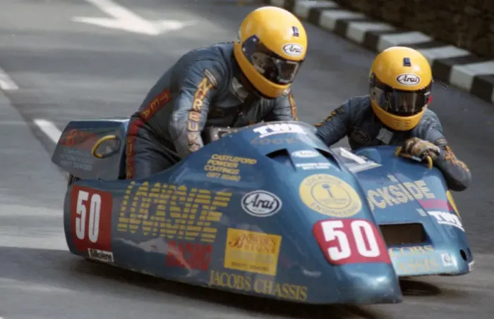 Framed Print : Jim Norbury & Norman Elcock (Lockyam) 1994 Sidecar TT Framed Print : Jim Norbury & Norman Elcock (Lockyam) 1994 Sidecar TT