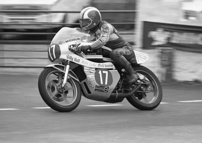 Framed Print : Jim Scott (Yamaha) 1978 Lightweight TT
