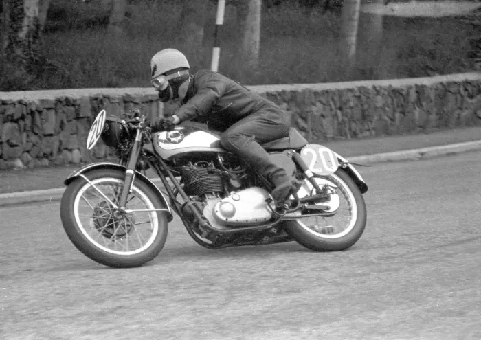 Framed Print : Jimmy Buchan (BSA) 1955 Junior Clubman TT Framed Print : Jimmy Buchan (BSA) 1955 Junior Clubman TT