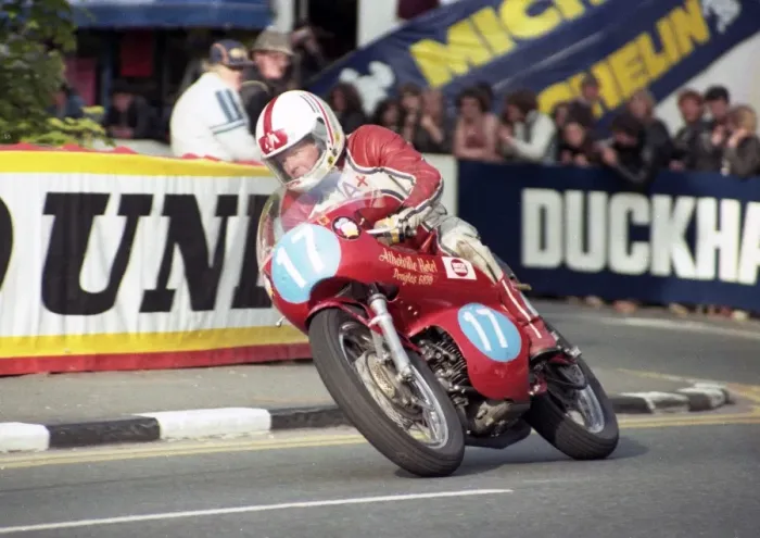 Framed Print : Jimmy Millar (Aermacchi) 1984 Classic TT Framed Print : Jimmy Millar (Aermacchi) 1984 Classic TT
