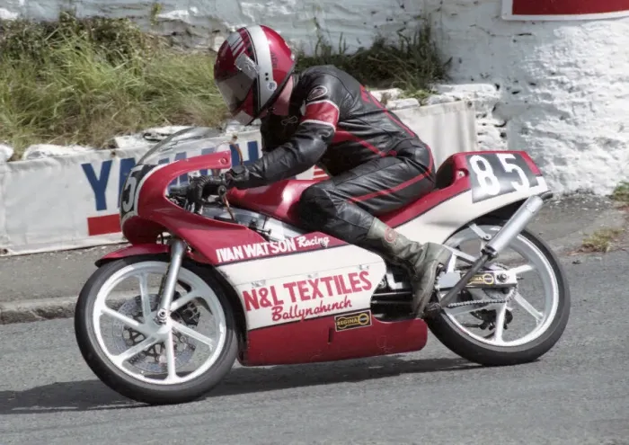 Framed Print : Jimmy Rodgers (Honda) 1993 Ultra Lightweight TT