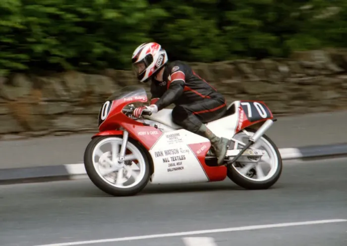 Framed Print : Jimmy Rodgers (Honda) 1994 Ultra Lightweight TT