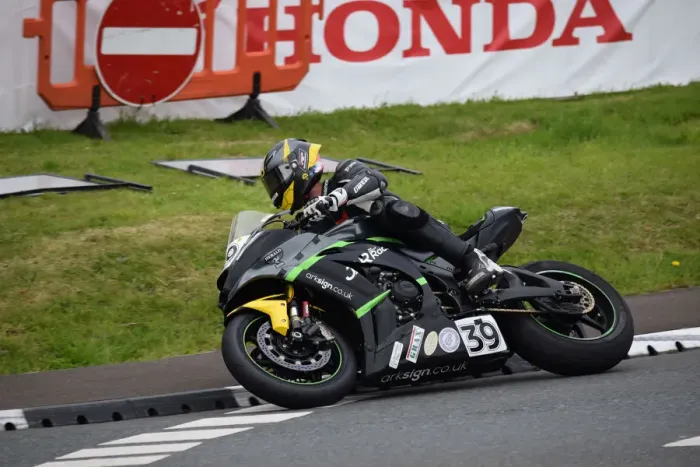 Framed Print : Joe Ackroyd (Kawasaki) 2019 Senior TT Framed Print : Joe Ackroyd (Kawasaki) 2019 Senior TT
