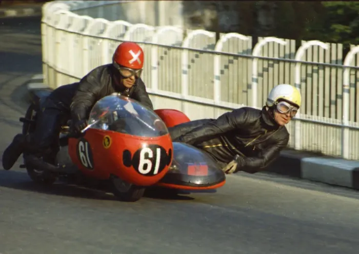 Framed Print : Joe Coxon & W Costelloe (BSA) 1971 750 Sidecar TT Framed Print : Joe Coxon & W Costelloe (BSA) 1971 750 Sidecar TT