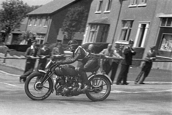 Joe Finch on Bray Hill: 1953 Clubman 1000 TT