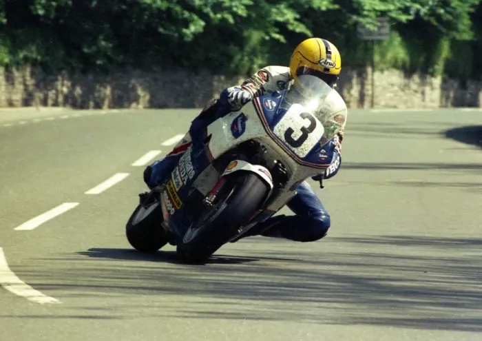 Framed Print : Joey Dunlop (Honda) 1987 Formula One TT Framed Print : Joey Dunlop (Honda) 1987 Formula One TT