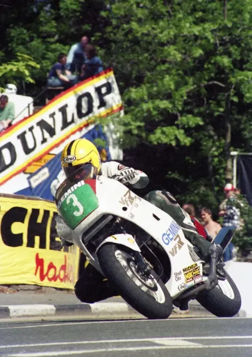 Framed Print : Joey Dunlop (Honda) 1987 Production B TT Framed Print : Joey Dunlop (Honda) 1987 Production B TT