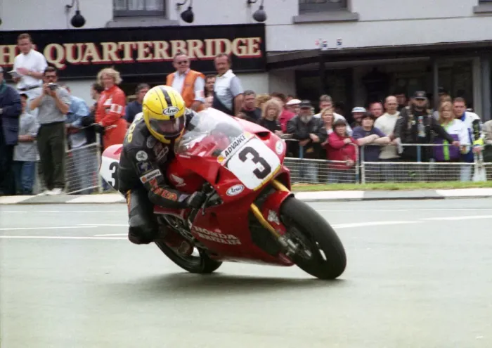 Framed Print : Joey Dunlop (Honda) 1996 Senior TT