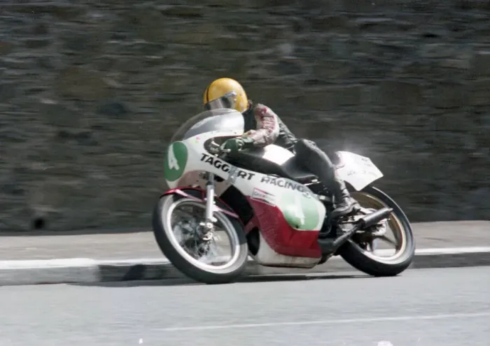 Framed Print : Joey Dunlop (Yamaha) 1979 Junior TT