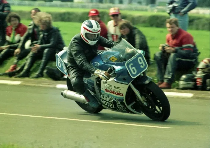 Framed Print : Joey O Driscoll (Suzuki) 1986 Production B TT Framed Print : Joey O Driscoll (Suzuki) 1986 Production B TT