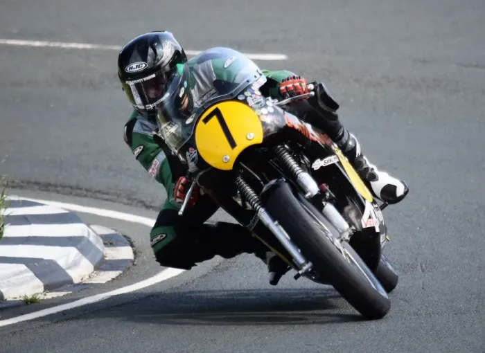Framed Print : Joey Thompson (Norton) 2018 Senior Classic TT Framed Print : Joey Thompson (Norton) 2018 Senior Classic TT