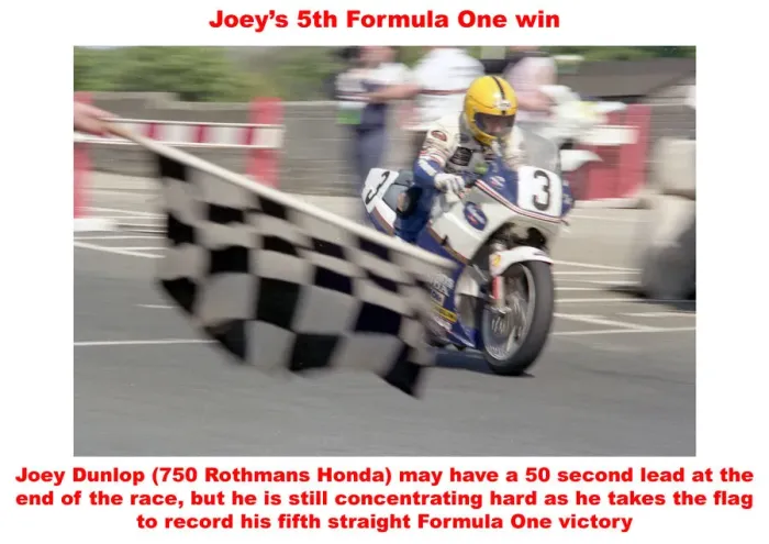 Framed Print : Joeys 5th Formula One win Framed Print : Joeys 5th Formula One win