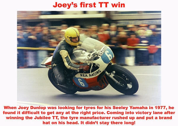 Joeys first TT win