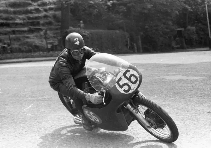 Framed Print : John Anderson (AJS) 1958 Junior TT Framed Print : John Anderson (AJS) 1958 Junior TT
