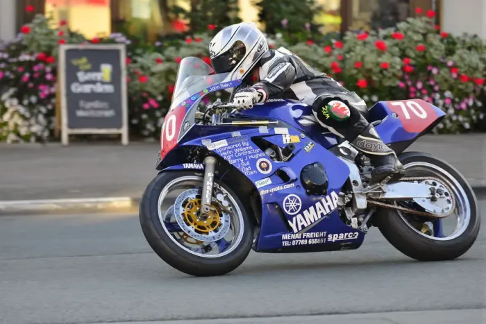 Framed Print : John Bain (Yamaha) 2014 Newcomers C Manx Grand Prix Framed Print : John Bain (Yamaha) 2014 Newcomers C Manx Grand Prix