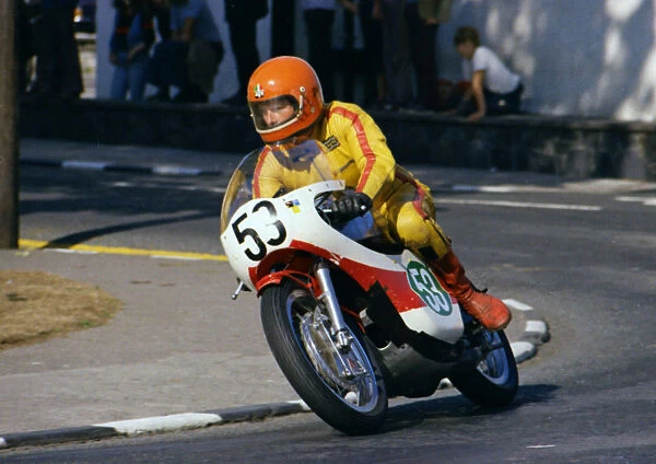John Baker (Yamaha) 1975 Lightweight Manx Grand Prix
