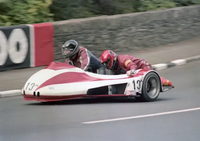 Framed Print : John Barker & Alan Langton (Yamaha) 1983 Sidecar TT Framed Print : John Barker & Alan Langton (Yamaha) 1983 Sidecar TT