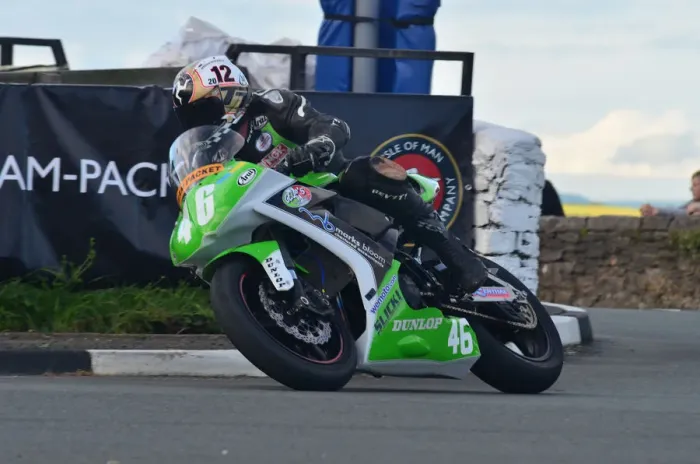 Framed Print : John Barton (Kawasaki) 2012 Southern 100 Framed Print : John Barton (Kawasaki) 2012 Southern 100