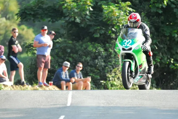Framed Print : John Barton (Kawasaki) 2016 Lightweight TT Framed Print : John Barton (Kawasaki) 2016 Lightweight TT