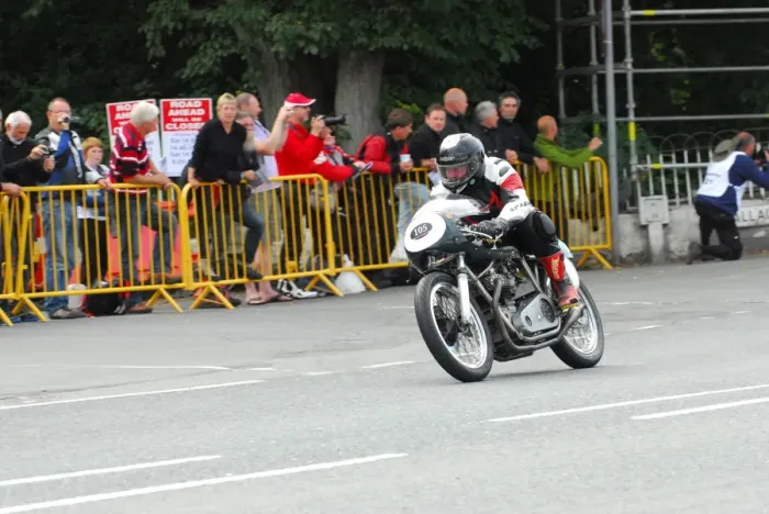 Framed Print : John Brindley (Norton Metisse) 2013 Classic TT Lap of Honour Framed Print : John Brindley (Norton Metisse) 2013 Classic TT Lap of Honour